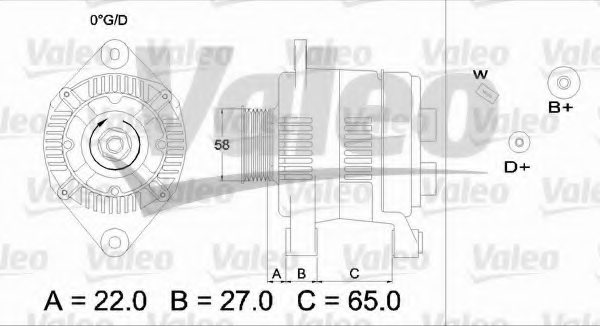 VALEO 436275 Alternator